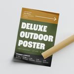 Cheap high quality weatherproof waterproof wear resistant outdoor posters signage advertisement