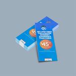 16pt matte or glossy door hanger promo printing cheap