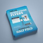 100lb Gloss Cover Flyers Cheap