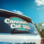 Contour Cut Vinyl Window Stickers Decals Vehicle Wraps Cheap Custom Printing