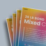 Cheapest copies Black and white BW and full color copy cheap flyers stapled packets