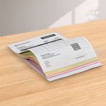 NCR Carbonless No Carbon Required Forms Business Forms Invoices Purchase Orders PO Numbers Order Forms Black Ink Printing
