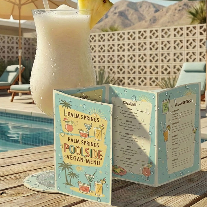 Waterproof Pocket Menu