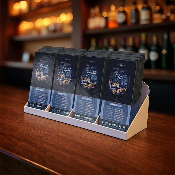 Cheap custom rack cards promo glossy or matte thick high quality advertising marketing