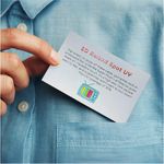 Cheap Raised Spot UV Business Cards