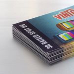 Raised SpotUV Business Cards