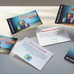 Cheap Raised Spot UV Business Cards