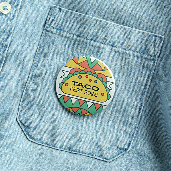 Cheap Custom Round Pin Badge Buttons