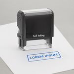 Self inking rubber stamps custom printing notary service signature official security