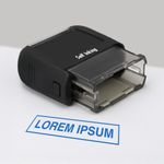 Self inking rubber stamps custom printing notary service signature official security