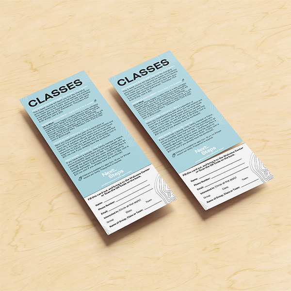 Tear Off Rack Cards Cheap Custom Promo Advertising Printing