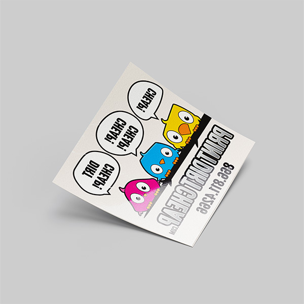 Cheap Custom Printed Temporary Temp Tattoos