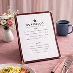pink menu