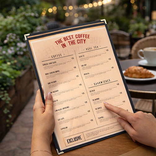 coffee menu