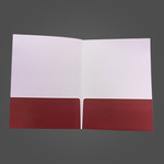 Cheap 16 pt Folders With Spot UV 2 Pockets