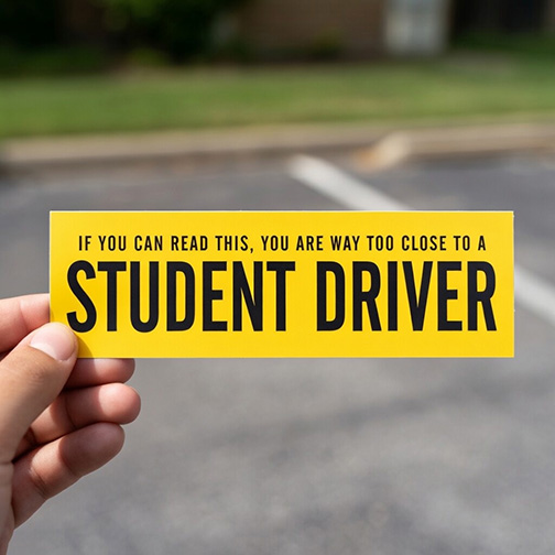 Cheap vinyl bumper stickers