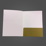 Cheap 14pt Uncoated Folders 1 Pocket